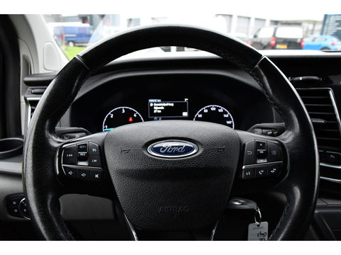 Ford Transit Custom 320 2.0 TDCI L2H1 Limited DC Cruise, Camera, Carplay, 170pk, Automaat, 2 x Schuifdeur, Sensoren, Led, Stoelverwarming, Uniek!