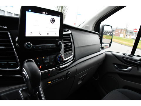 Ford Transit Custom 320 2.0 TDCI L2H1 Limited DC Cruise, Camera, Carplay, 170pk, Automaat, 2 x Schuifdeur, Sensoren, Led, Stoelverwarming, Uniek!