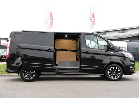 Ford Transit Custom 320 2.0 TDCI L2H1 Sport Adaptieve Cruise, Camera, Carplay, 185pk, Automaat, Xenon, Leder, Stoelverwarming, Uniek!