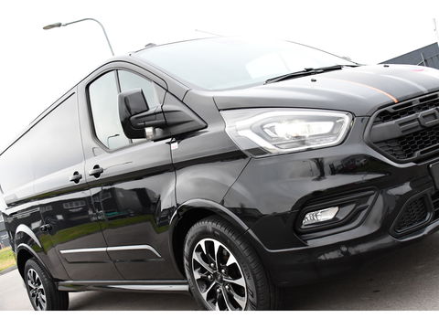 Ford Transit Custom 320 2.0 TDCI L2H1 Sport Adaptieve Cruise, Camera, Carplay, 185pk, Automaat, Xenon, Leder, Stoelverwarming, Uniek!