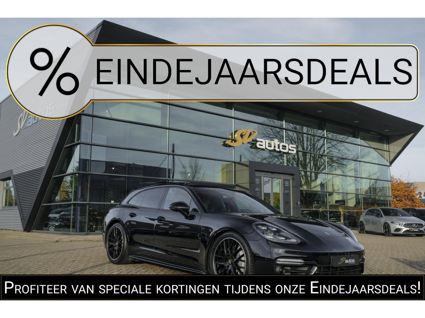 Porsche Panamera Sport Turismo 4 2.9 V6 330pk Sport design Adaptieve sportstoelen Sportuitlaat Luchtvering Stoelkoeling Bose Adaptive cruise 21" LMV