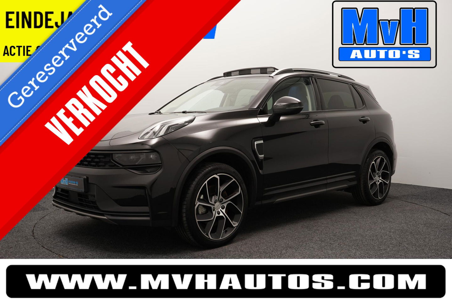 Lynk & Co 01 1.5 Hybride|LEER|FULL BLACK|360°CAM|NAP