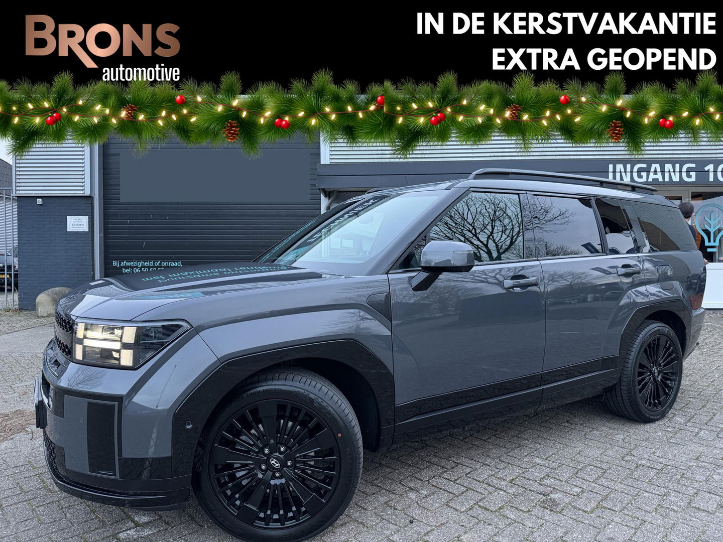 Hyundai Santa Fe 1.6 T-GDI PHEV Black Line 4WD 7p. Full options