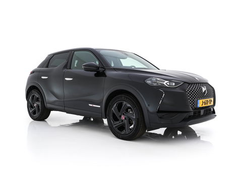 DS DS 3 Crossback E-Tense Performance Line+ 50 kWh [ 3-Fase ] {SOH-90%} (INCL-BTW) *LEATHER-FABRIC | MATRIX-LED | ADAPTIVE-CRUISE | DIGI-COCKPIT | HEATED-SPORTSEATS | CAMERA | KEYLESS | NAVI-FULLMAP | DAB+ | ECC | PDC | PRIVACY-GLASS | 18''ALU*