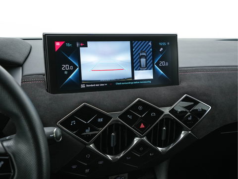 DS DS 3 Crossback E-Tense Performance Line+ 50 kWh [ 3-Fase ] {SOH-90%} (INCL-BTW) *LEATHER-FABRIC | MATRIX-LED | ADAPTIVE-CRUISE | DIGI-COCKPIT | HEATED-SPORTSEATS | CAMERA | KEYLESS | NAVI-FULLMAP | DAB+ | ECC | PDC | PRIVACY-GLASS | 18''ALU*