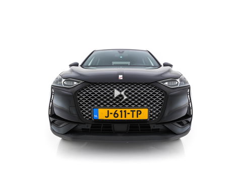 DS DS 3 Crossback E-Tense Performance Line+ 50 kWh [ 3-Fase ] {SOH-90%} (INCL-BTW) *LEATHER-FABRIC | MATRIX-LED | ADAPTIVE-CRUISE | DIGI-COCKPIT | HEATED-SPORTSEATS | CAMERA | KEYLESS | NAVI-FULLMAP | DAB+ | ECC | PDC | PRIVACY-GLASS | 18''ALU*