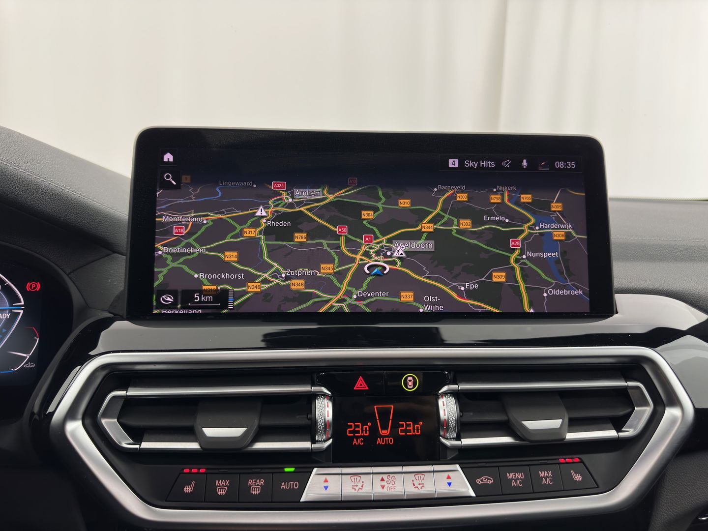 BMW iX3 Executive 80 kWh M-Sportpack [ 3-Fase ] (INCL-BTW) Aut. *PANO | FULL-LEATHER | ADAPTIVE-CRUISE | FULL-LED | BLIND-SPOT | DIGI-COCKPIT | HEATED-COMFORTSEATS | CAMERA | DAB+ | NAVI-FULLMAP | 19''ALU*