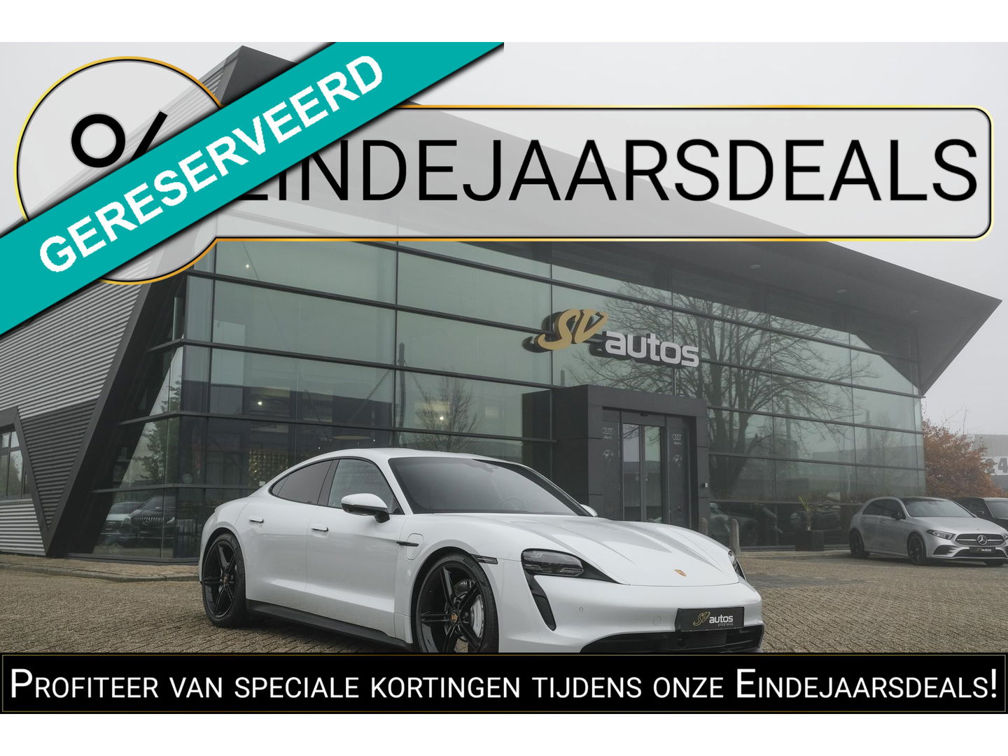 Porsche Taycan 4S 571pk Performance Plus 93 kWh 4-wielsturing PSCB brakes *BTW* Bose Adaptieve sportstoelen Matrix led Warmtepomp 21" LMV