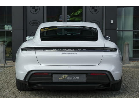 Porsche Taycan 4S 571pk Performance Plus 93 kWh 4-wielsturing PSCB brakes *BTW* Bose Adaptieve sportstoelen Matrix led Warmtepomp 21" LMV