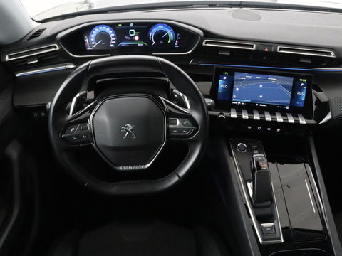 Peugeot 508 1.6 HYbrid Allure | Trekhaak | Adaptive cruise | Half leder | Camera | Carplay | Navigatie | Sfeerverlichting | Full LED | Climate control | PHEV | Plug In