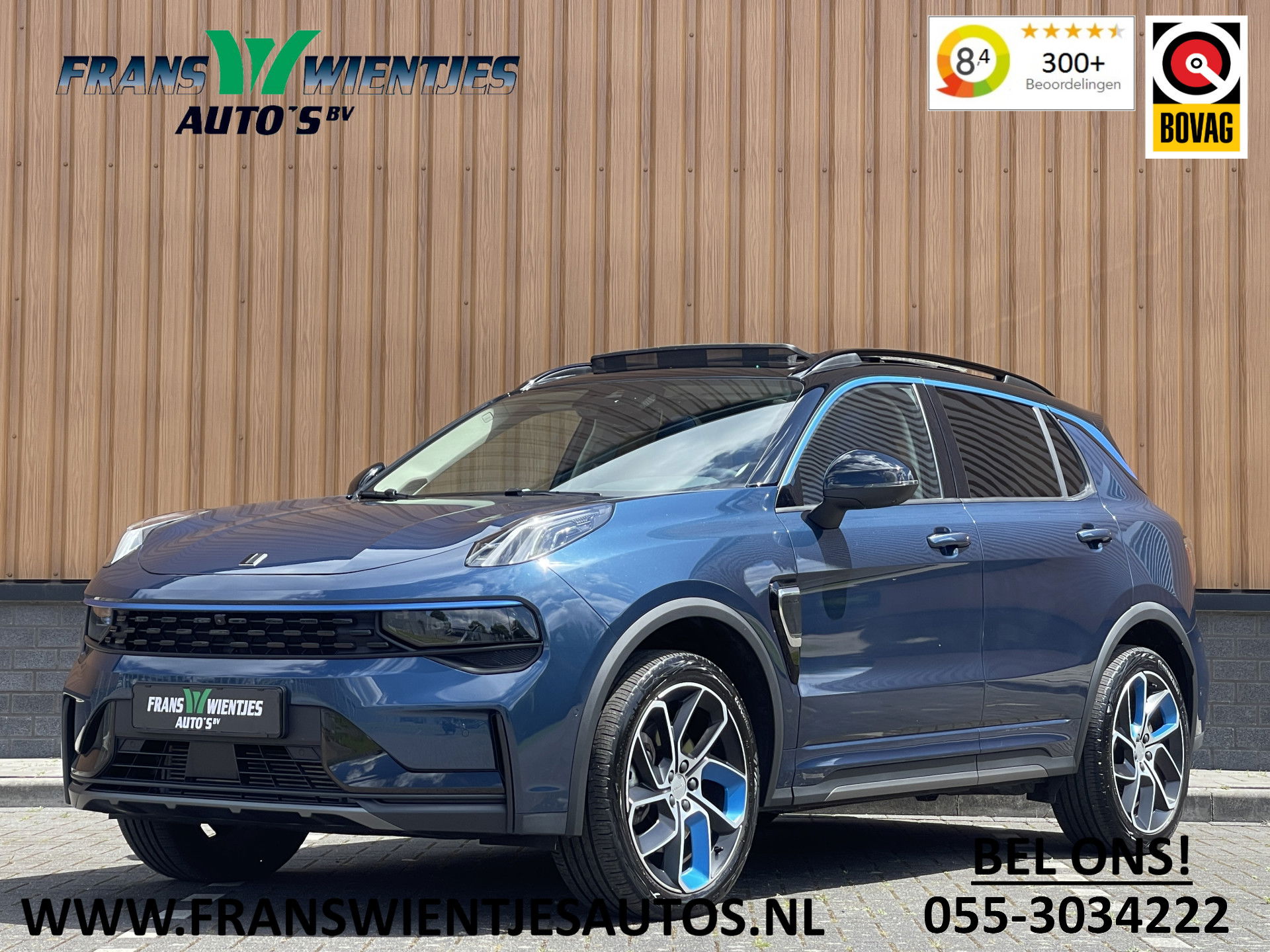 Lynk & Co 01 1.5 | NIEUW! | Panoramadak | 360° graden camera | Adaptive Cruise Control | Keyless | Elektrische Bestuurdersstoel + Geheugen | Parkeersensoren | Apple Carplay | Android Auto | Infinity Geluidssy