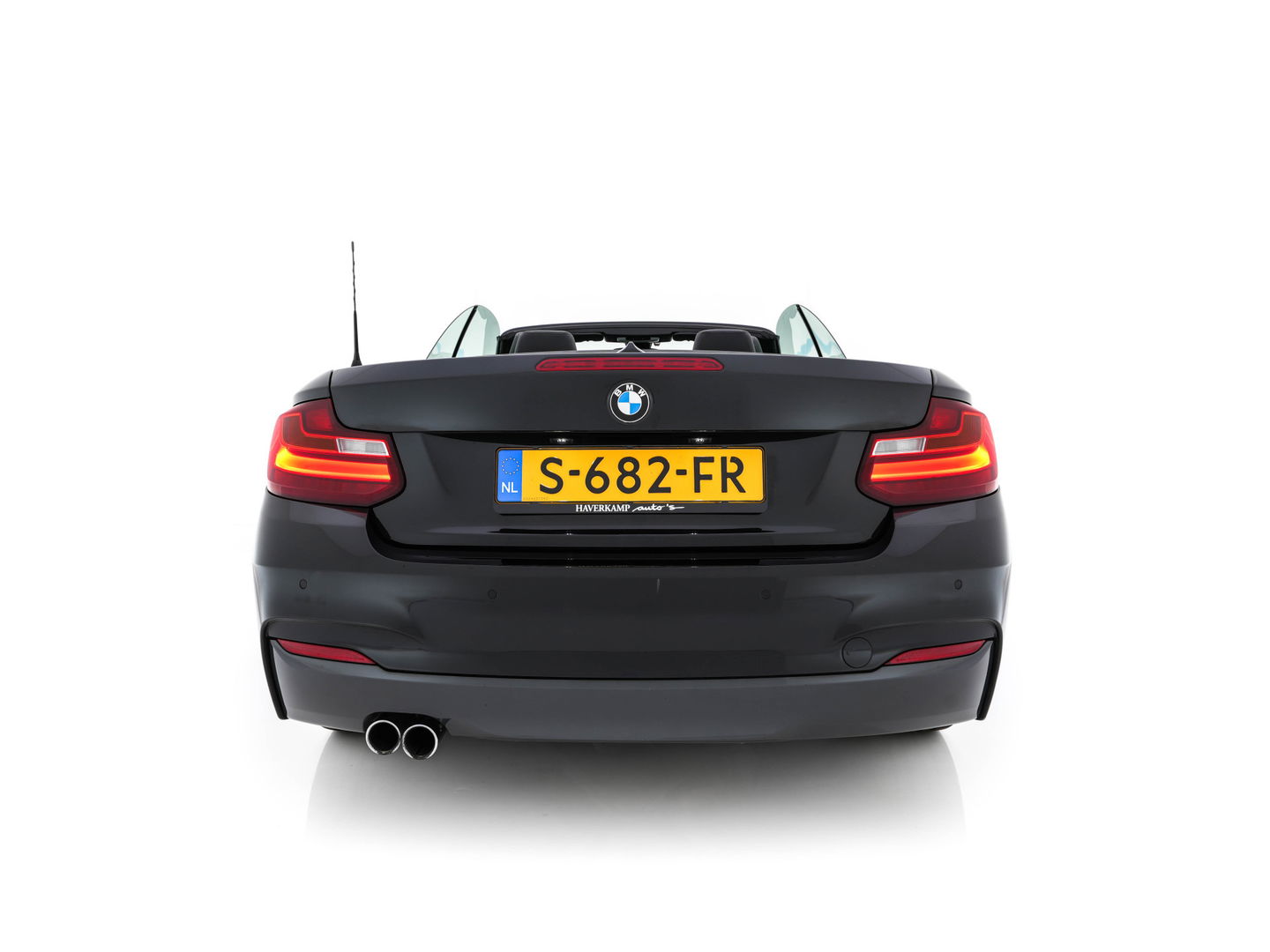 BMW 2 Serie Cabrio 220d Sport M-Sportpack Aut. *FULL-LEATHER | XENON | HARMAN/KARDON | MEMORY-PACK | HEATED-SPORTSEATS | NAVI-FULLMAP | DAB+ | ECC | PDC | 19''ALU*