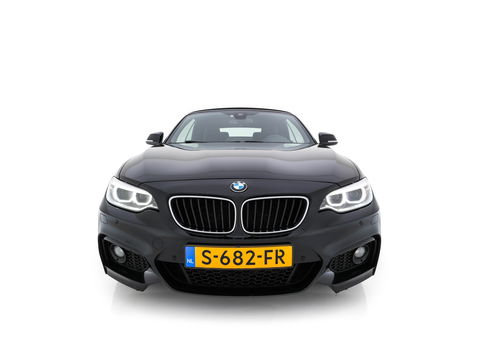 BMW 2 Serie Cabrio 220d Sport M-Sportpack Aut. *FULL-LEATHER | XENON | HARMAN/KARDON | MEMORY-PACK | HEATED-SPORTSEATS | NAVI-FULLMAP | DAB+ | ECC | PDC | 19''ALU*