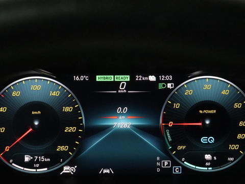 Mercedes-Benz C-Klasse 300e AMG Night | Adaptive cruise | Stoelverwarming | Carplay | Leder/Alcantara | Camera | Burmester Surround | Navigatie | Sfeerverlichting | Digital Cockpit | PHEV | Plug In