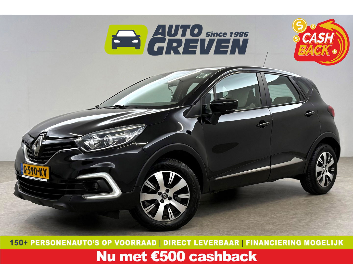 Renault Captur 0.9 TCe Limited | Clima | Cruise | LED | Keyless | Parkeersens.