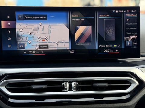 BMW 3-serie 320e High Ex. M-Sport Pro |M-Seats|Memory|Ad. M onderstel|19"|Cam|HiFi