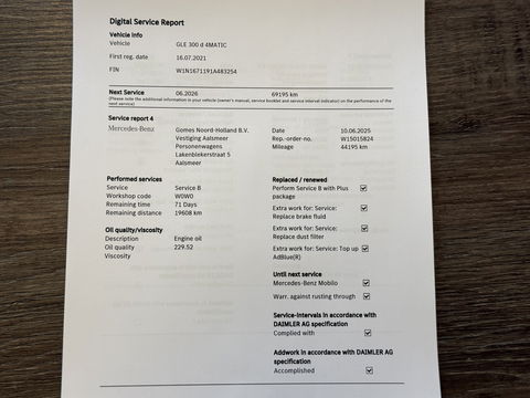 Mercedes-Benz GLE 300 D 4MATIC Euro 6 - Grijs Kenteken - 1ste Eigenaar NL Autos