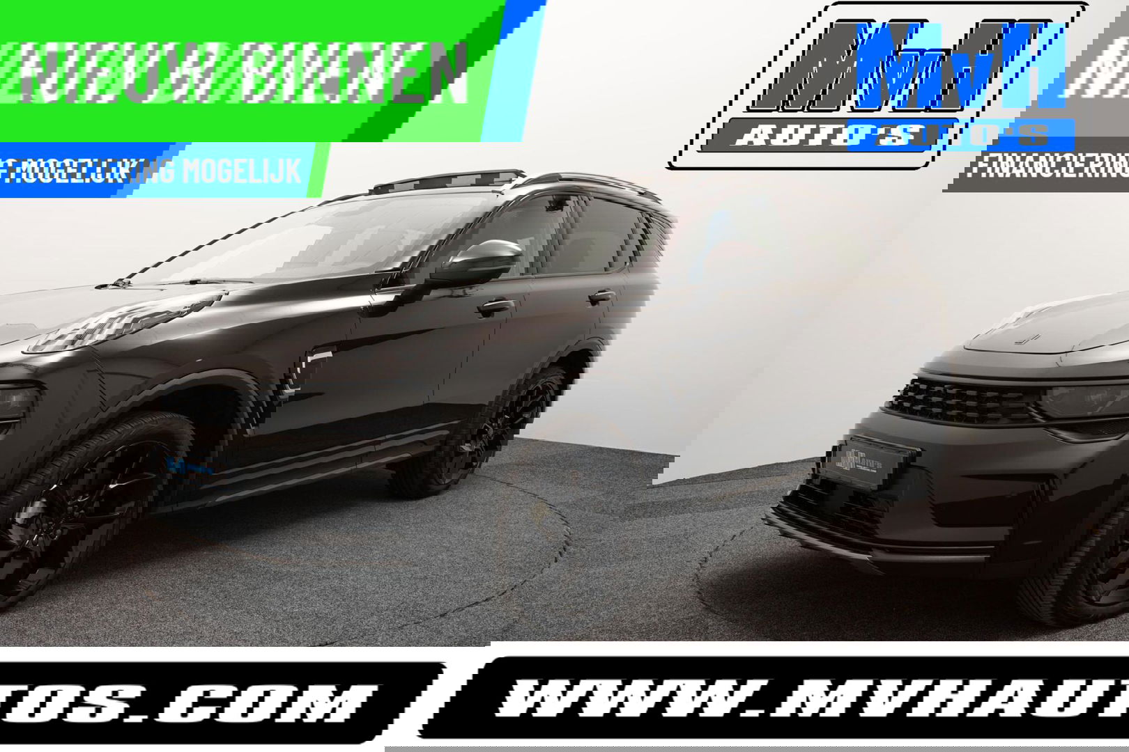 Lynk & Co 01 1.5 Hybride|FULL BLACK XL|ZWARTE.HEMEL|NAP|PANO