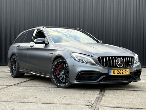 Mercedes-Benz C-Klasse Estate AMG 63 S PANO | 510PK | SELENIETGRIJS | HUD | ADAPTIVE CRUISE | C63 | C63S