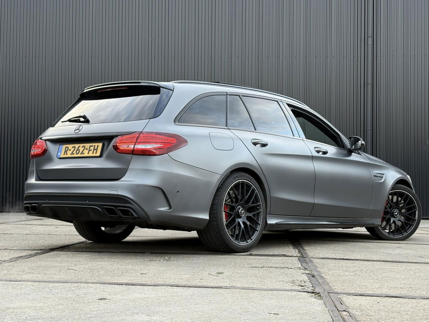 Mercedes-Benz C-Klasse Estate AMG 63 S PANO | 510PK | SELENIETGRIJS | HUD | ADAPTIVE CRUISE | C63 | C63S