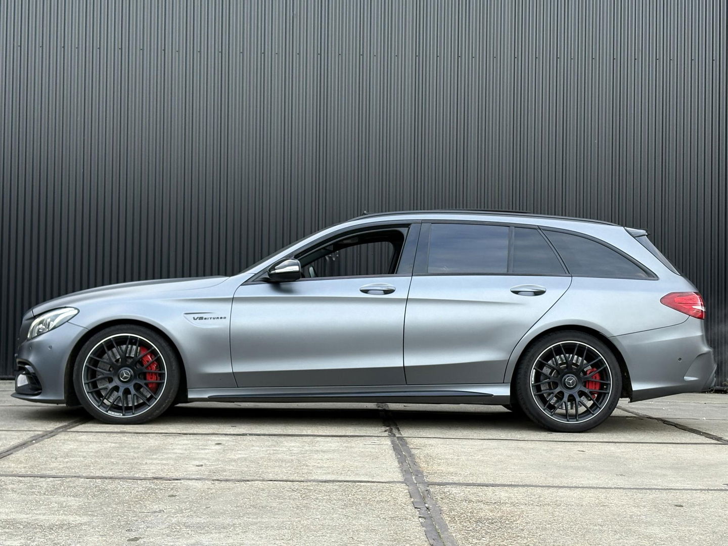 Mercedes-Benz C-Klasse Estate AMG 63 S PANO | 510PK | SELENIETGRIJS | HUD | ADAPTIVE CRUISE | C63 | C63S