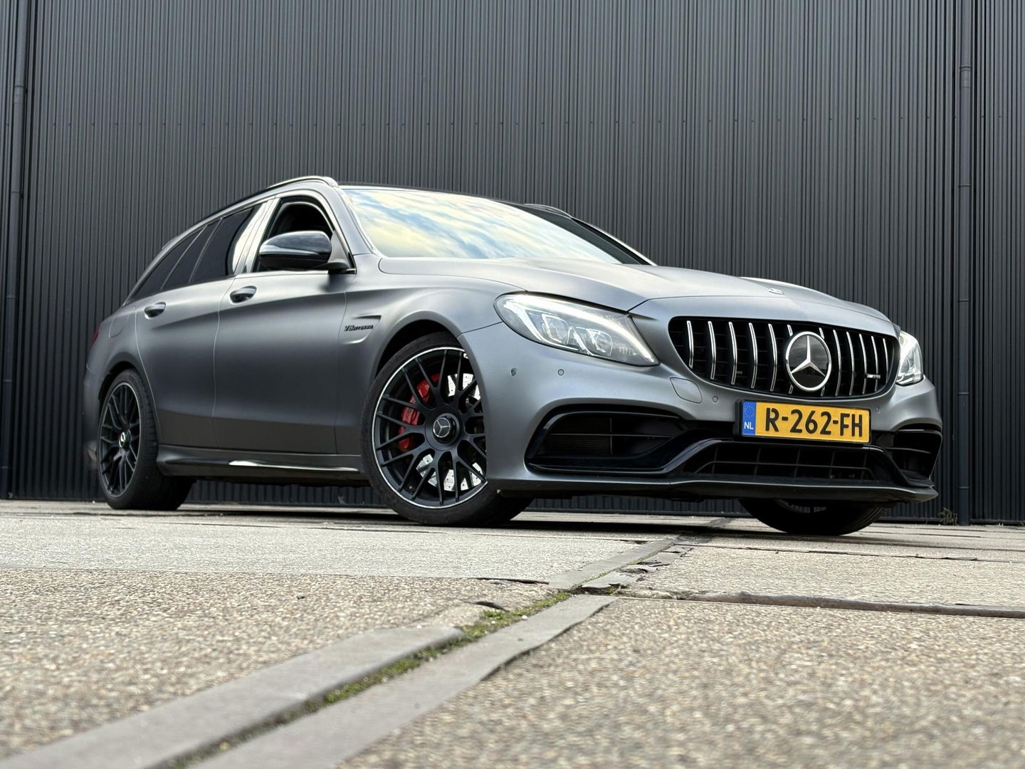 Mercedes-Benz C-Klasse Estate AMG 63 S PANO | 510PK | SELENIETGRIJS | HUD | ADAPTIVE CRUISE | C63 | C63S