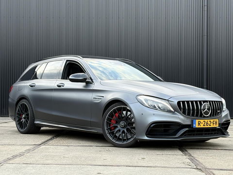 Mercedes-Benz C-Klasse Estate AMG 63 S PANO | 510PK | SELENIETGRIJS | HUD | ADAPTIVE CRUISE | C63 | C63S