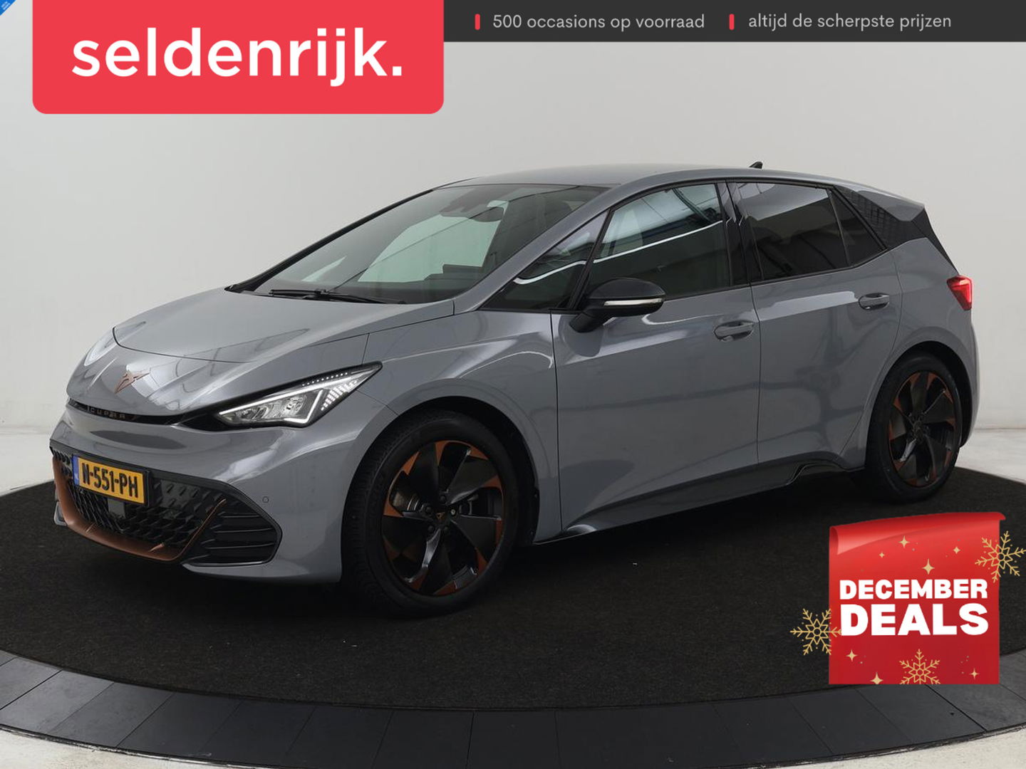 CUPRA Born Adrenaline One 62 kWh | Stoelverwarming | Adaptive cruise | Camera | Carplay | Stuurverwarming | Sfeerverlichting | Navigatie | Full LED | Keyless