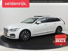 Volvo V90 2.0 T6 AWD Inscription Plug In | Panoramadak | Leder | Stoel & stuurverwarming | Trekhaak | Camera | Adaptive cruise | Carplay | Achterbankverwarming | 19'' | Harman/Kardon | PHEV