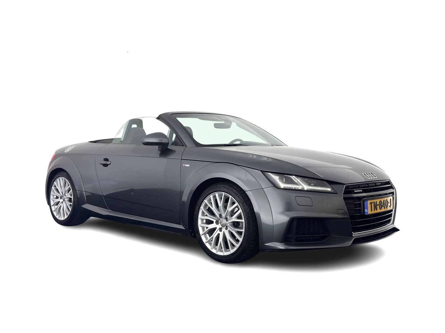 Audi TT Roadster 2.0 TFSI S-Line Pro Line Quattro Aut. *LEATHER-ALCANTARA | FULL-LED | BANG&OLUFSEN-AUDIO | DIGI-COCKPIT | AIR-SCARF | HEATED-SPORTSEATS | NAVI-FULLMAP | DAB+ | KEYLESS | ECC | PDC | 18''ALU*