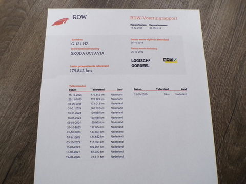 Škoda Octavia Combi 1.0 TSI Greentech Ambition Business "Origineel NL!" Automaat! Apple-carplay Stoelverwarming Full-LED Navigatie