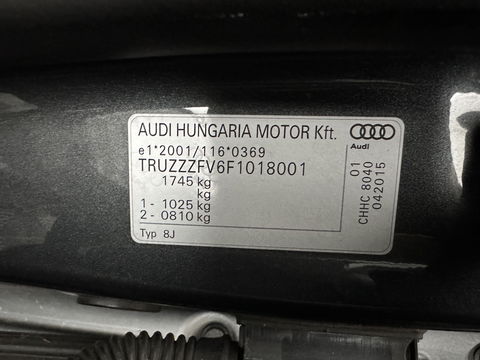 Audi TT Roadster 2.0 TFSI S-Line Pro Line Quattro Aut. *LEATHER-ALCANTARA | FULL-LED | BANG&OLUFSEN-AUDIO | DIGI-COCKPIT | AIR-SCARF | HEATED-SPORTSEATS | NAVI-FULLMAP | DAB+ | KEYLESS | ECC | PDC | 18''ALU*