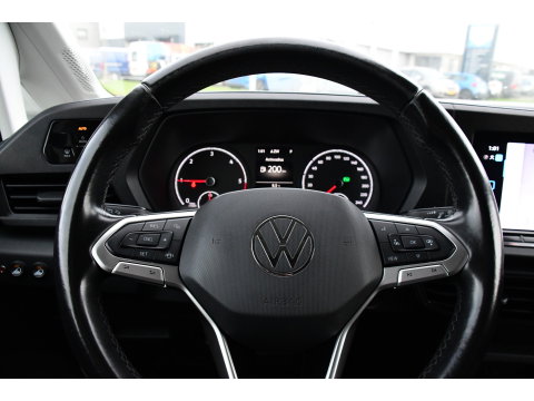 Volkswagen Caddy Cargo 2.0 TDI Black Edition Cruise, Camera, Carplay, LED, NAVI, Automaat, Klep, 122pk, Stoelverwarming, Uniek!
