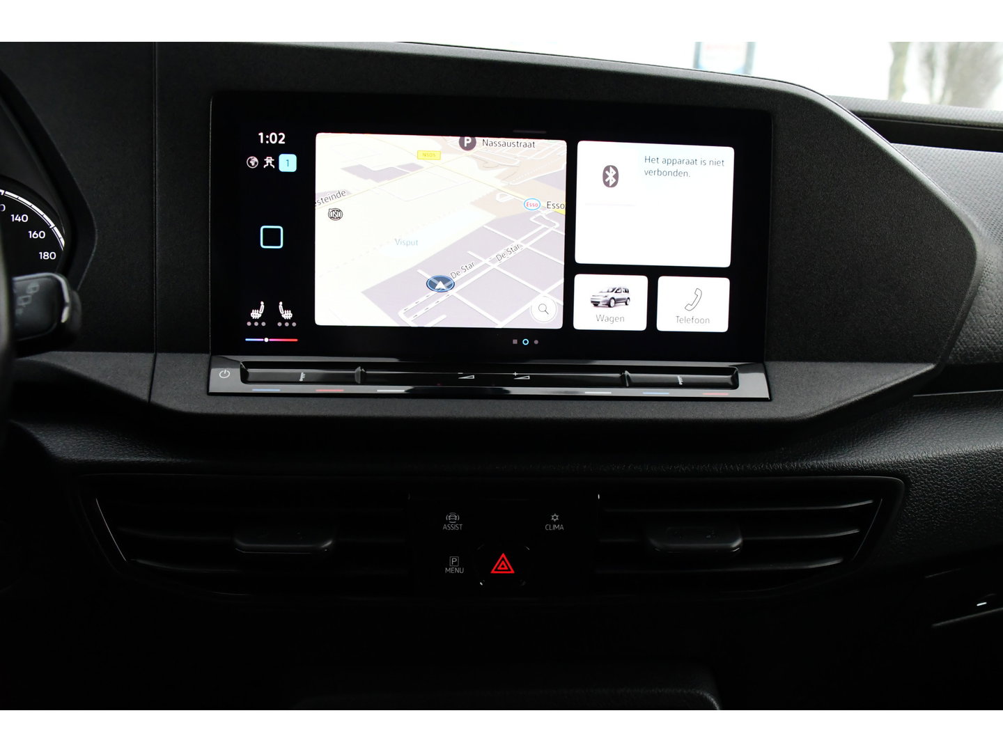 Volkswagen Caddy Cargo 2.0 TDI Black Edition Cruise, Camera, Carplay, LED, NAVI, Automaat, Klep, 122pk, Stoelverwarming, Uniek!