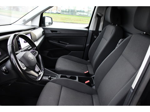 Volkswagen Caddy Cargo 2.0 TDI Black Edition Cruise, Camera, Carplay, LED, NAVI, Automaat, Klep, 122pk, Stoelverwarming, Uniek!