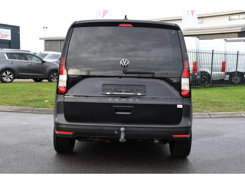 Volkswagen Caddy Cargo 2.0 TDI Black Edition Cruise, Camera, Carplay, LED, NAVI, Automaat, Klep, 122pk, Stoelverwarming, Uniek!
