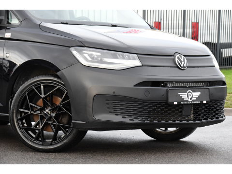 Volkswagen Caddy Cargo 2.0 TDI Black Edition Cruise, Camera, Carplay, LED, NAVI, Automaat, Klep, 122pk, Stoelverwarming, Uniek!