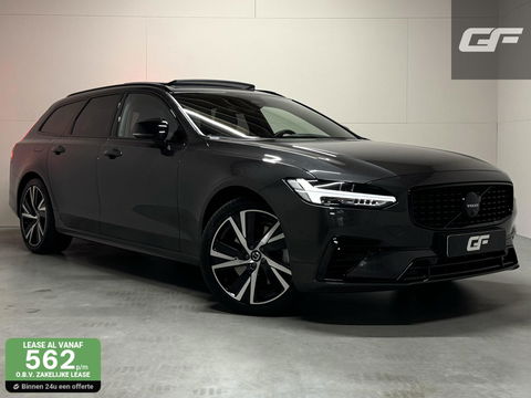 Volvo V90 2.0 T6 Plug-in hybrid AWD Ultra Dark Pano H/K 360 ACC Trekh.