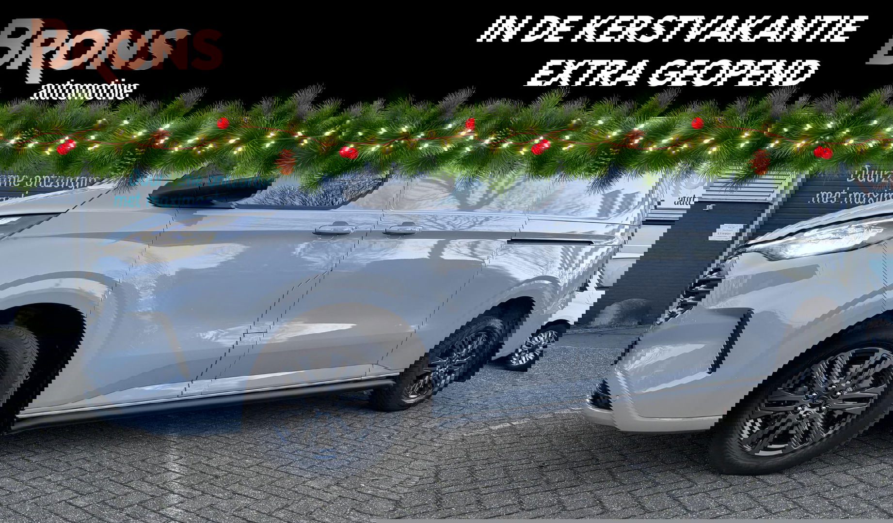 Ford Transit Custom 300 2.0 TDCI L2H1 Limited L+R Schuifdeur l Trekhaak l Sidebars