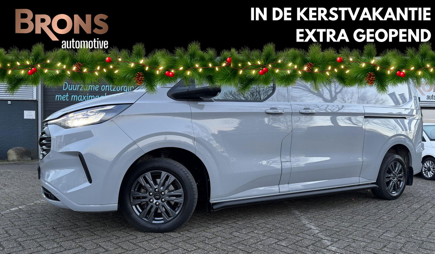 Ford Transit Custom 300 2.0 TDCI L2H1 Limited L+R Schuifdeur l Trekhaak l Sidebars