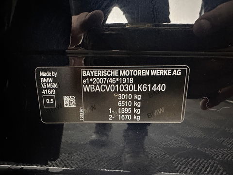 BMW X5 M50d M-Sportpack High Executive Aut. *PANO | HEAD-UP | LASER-LED | LUXURY-LEATHER | SOFT-CLOSE | ADAPTIVE-CRUISE | HARMAN/KARDON | BLIND-SPOT | MEMORY-PACK | TOP-VIEW | DIGI-COCKPIT | NAVI-FULLMAP | ECC | PDC | TOWBAR |