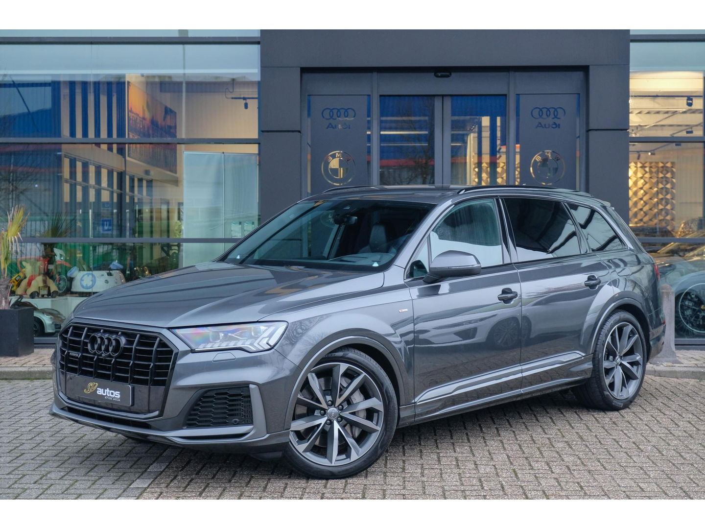 Audi Q7 55 TFSIe 381pk Quattro S-line *BTW* RS-stoelen B&O Advanced Trekhaak Massage Stoelkoeling Head-up