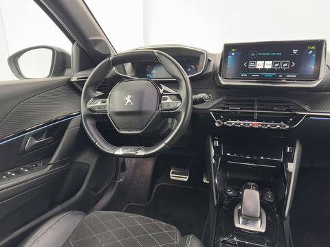 Peugeot e-208 EV GT Pack 50 kWh [ 3-Fase ] (INCL-BTW) (INCL-BTW) *FULL-LED | DIGI-COCKPIT | BLINDSPOT | CAMERA | LEATHER-ALCANTARA | AMBIENT-LIGHT | NAVI-FULLMAP | LANE-ASSIST | KEYLESS | DAB | CCS-FASTLOADER | HEATED-SPORTSEATS | 17'