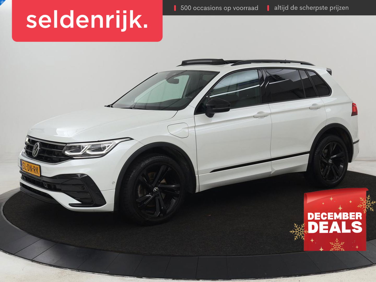 Volkswagen Tiguan 1.4 TSI eHybrid R-Line | Panoramadak | Trekhaak | Head-Up | Stoelverwarming | Adaptive cruise | Camera | Carplay | Matrix LED | Navigatie | 19'' | Virtual Cockpit | PHEV | Plug In