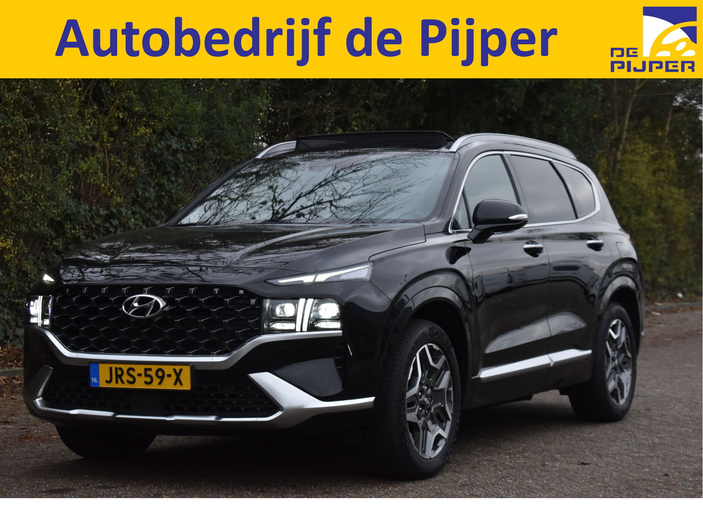 Hyundai Santa Fe 1.6 T-GDI PHEV Premium Plus Sky 265 pk | Zeer vol | Afn.trekhaak | Pano.dak | Keyless | HUD | Leder | Stoelventilatie | 360 gr.camera | Historie