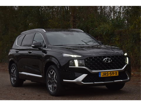 Hyundai Santa Fe 1.6 T-GDI PHEV Premium Plus Sky 265 pk | Zeer vol | Afn.trekhaak | Pano.dak | Keyless | HUD | Leder | Stoelventilatie | 360 gr.camera | Historie