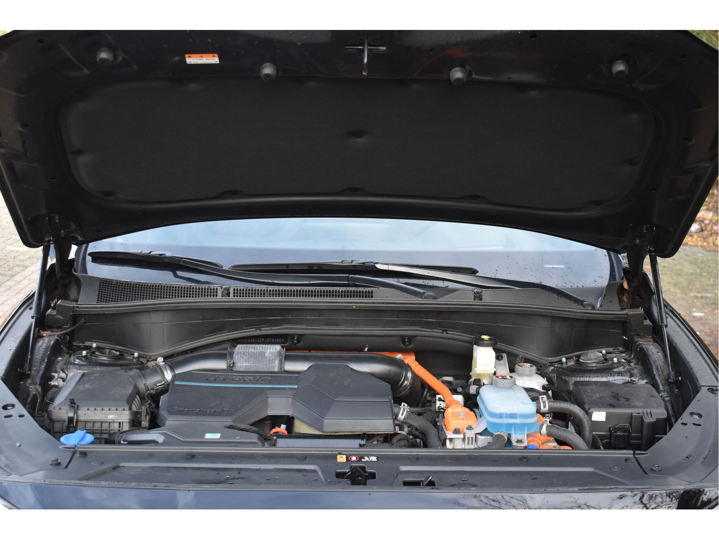 Hyundai Santa Fe 1.6 T-GDI PHEV Premium Plus Sky 265 pk | Zeer vol | Afn.trekhaak | Pano.dak | Keyless | HUD | Leder | Stoelventilatie | 360 gr.camera | Historie