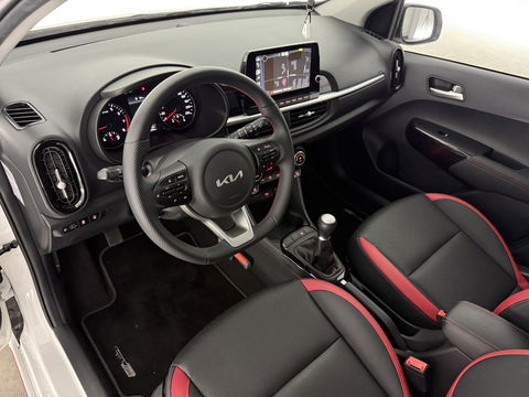 Kia Picanto 1.0 DPi GT-Line | Camera | Carplay | Cruise | Clima | LED | Navi | Parkeersens. | Leder | NAP