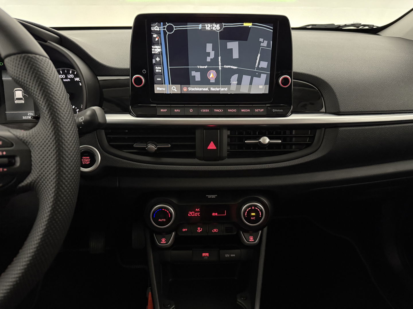 Kia Picanto 1.0 DPi GT-Line | Camera | Carplay | Cruise | Clima | LED | Navi | Parkeersens. | Leder | NAP