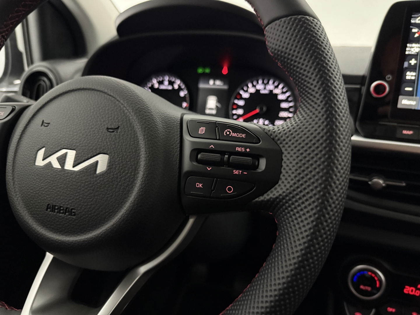 Kia Picanto 1.0 DPi GT-Line | Camera | Carplay | Cruise | Clima | LED | Navi | Parkeersens. | Leder | NAP